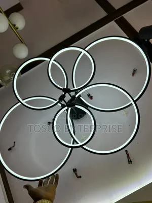 Modern LED Crystal Chandelier – Premium Ceiling Light