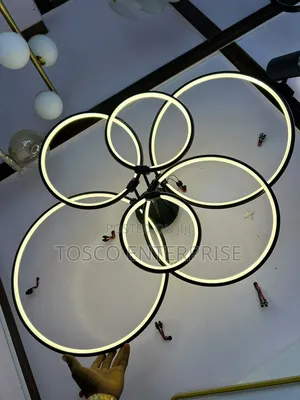 Modern LED Crystal Chandelier – Premium Ceiling Light