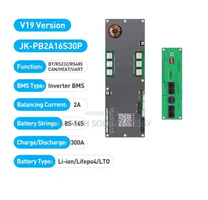 Jk-Pb2a16s30p 300a V19 8s-16s 2a Active Balancer Inverter Smart BMS