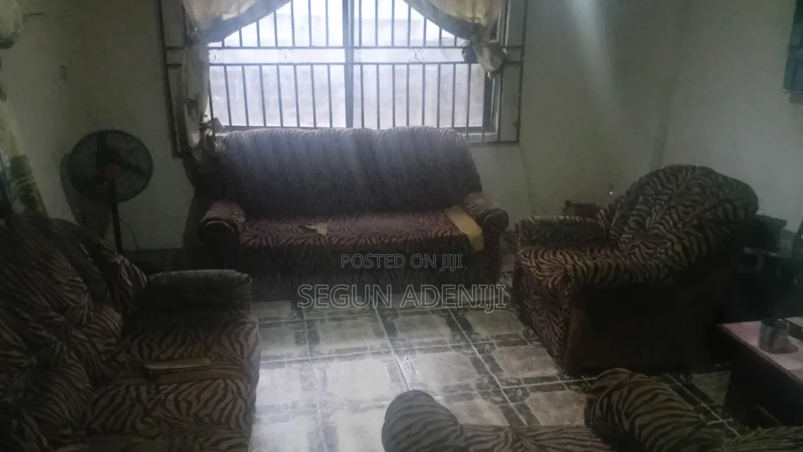 Affordable Fairly Used Sofa Set (2 3Three-Seaters +3 Single Chairs)