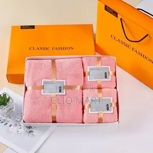 Towel Gift Set (Bath + Face Towel, Gift Box)