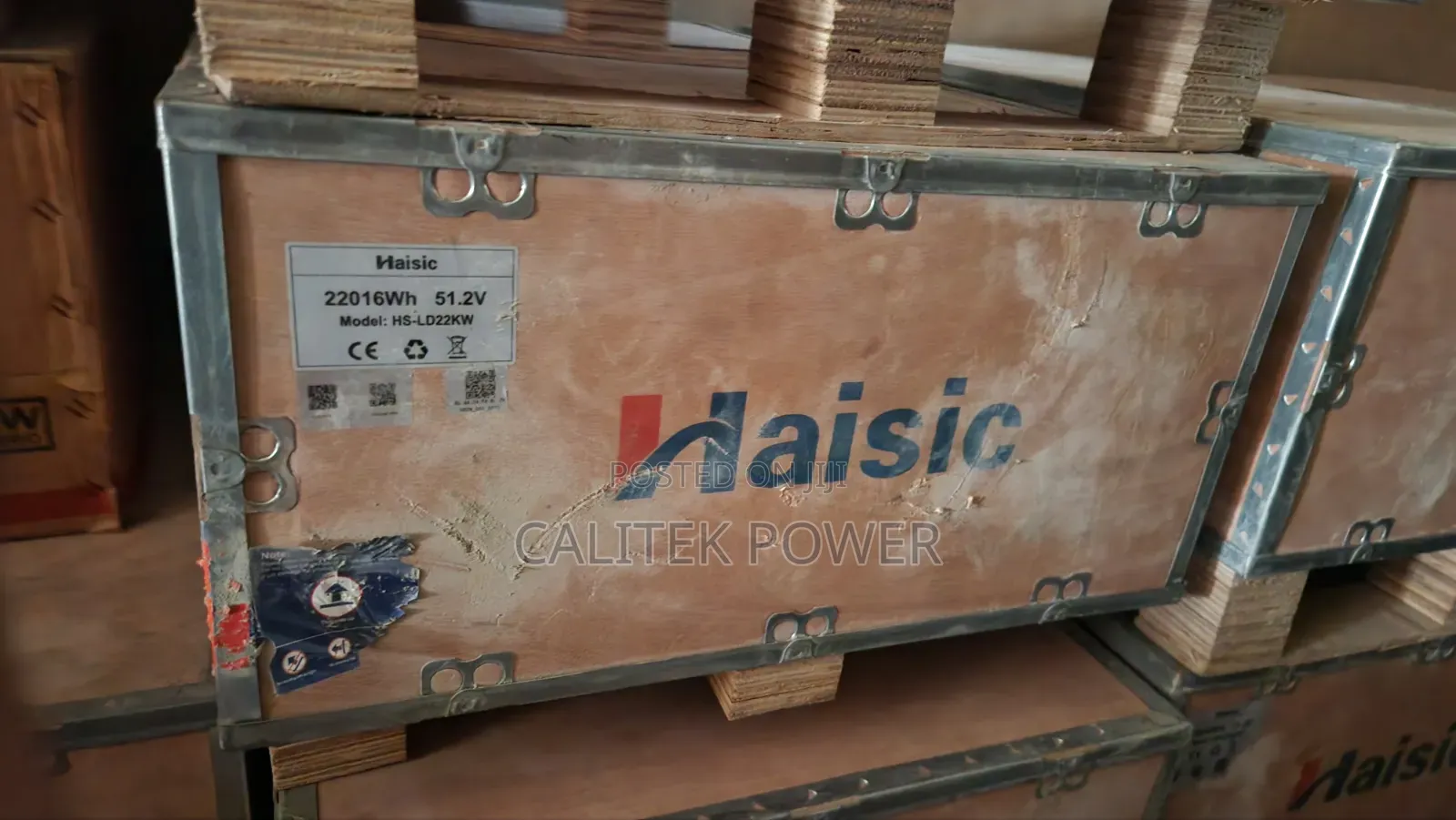 22kwh/48Volts Lithium Battery Haisic
