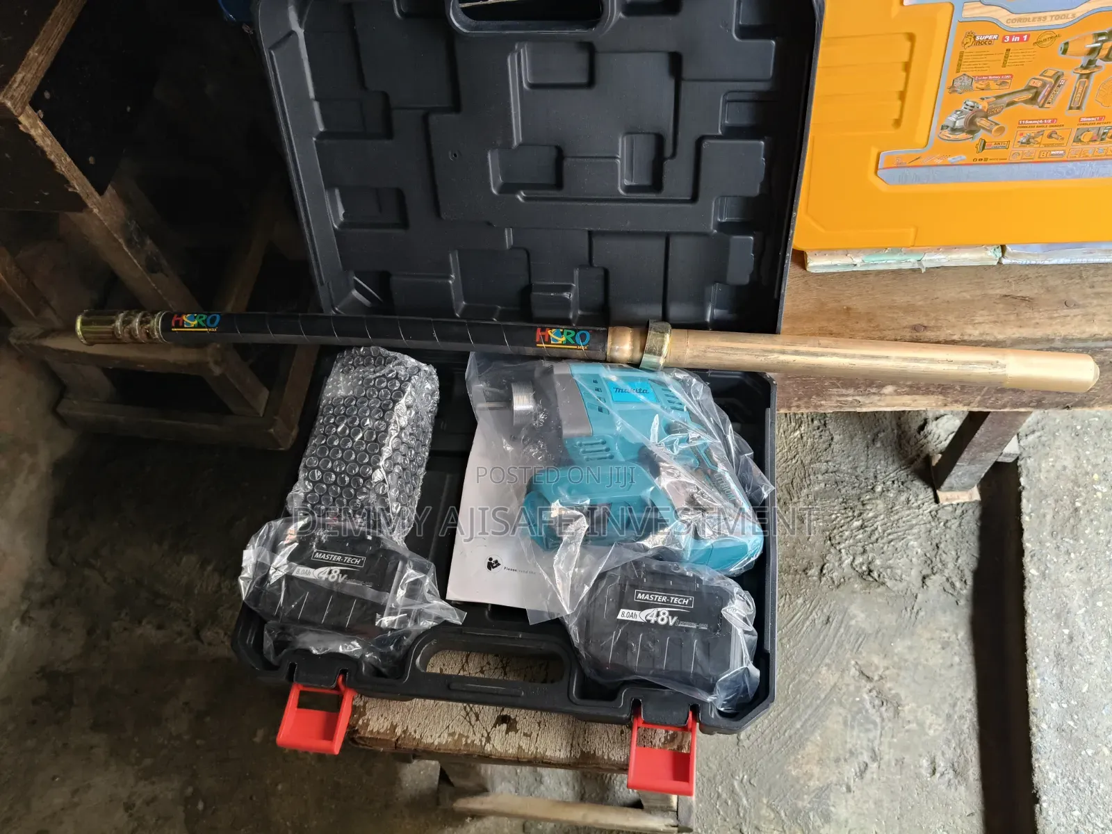 Cordless Concrete Vibrator