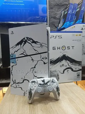 Ps5 Slim Console Ghost of Yōtei Customized
