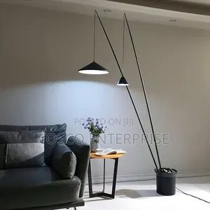 Modern LED Arc Floor Lamp for Living Room Bedroom