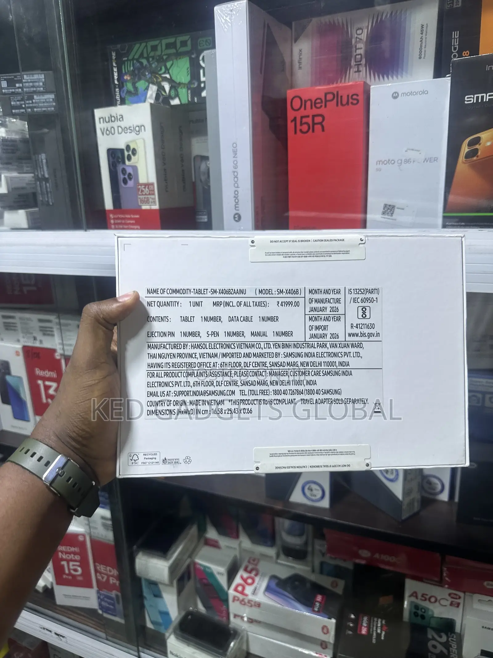 New Samsung Galaxy Tab S10 Lite 128 GB Black