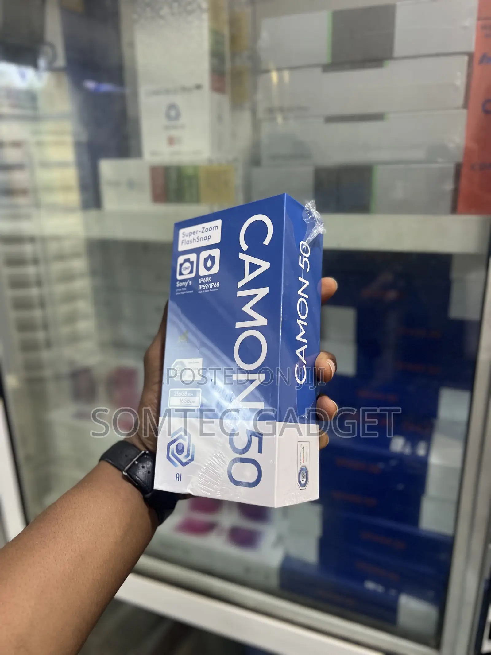 New Tecno Camon 50 256 GB