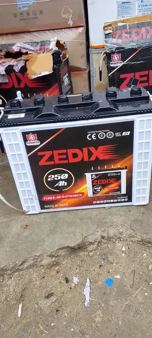 250ah 12v Zedix Tubular Battery Is Available Now