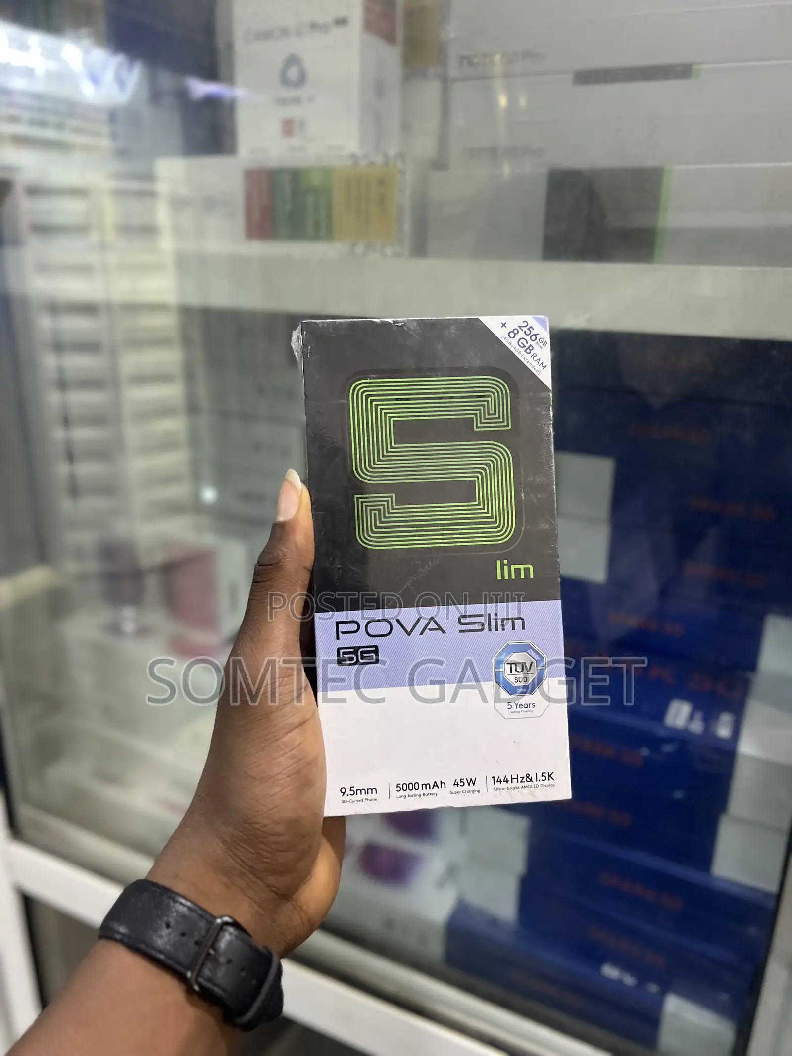 New Tecno Pova Slim 5G 128 GB