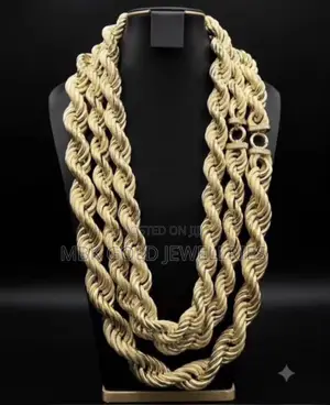 Gold Twist Chain and Wrist