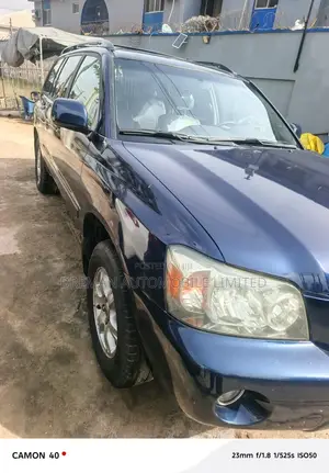 Toyota Highlander 2005 Blue