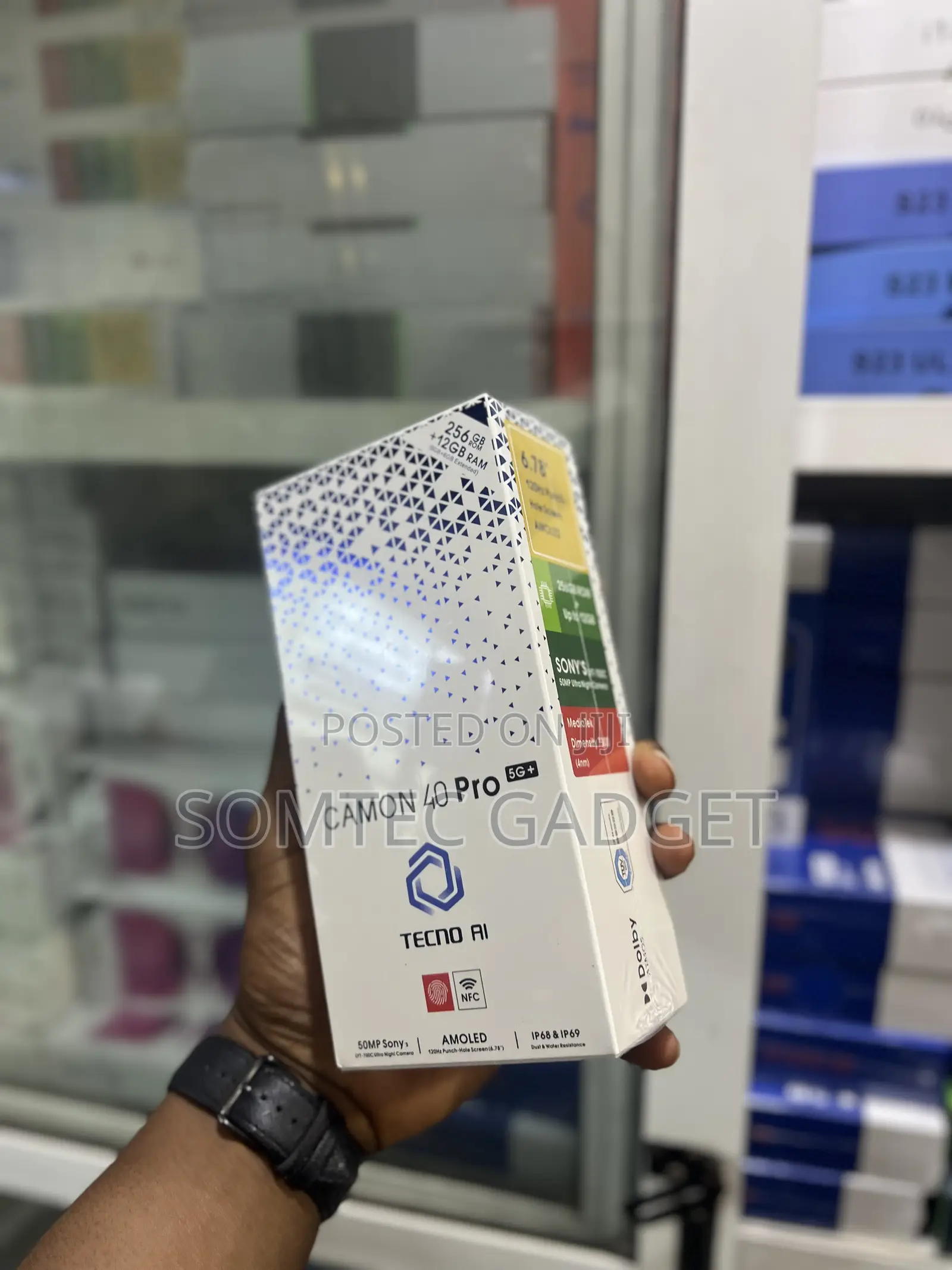 New Tecno Camon 40 Pro 5G 256 GB