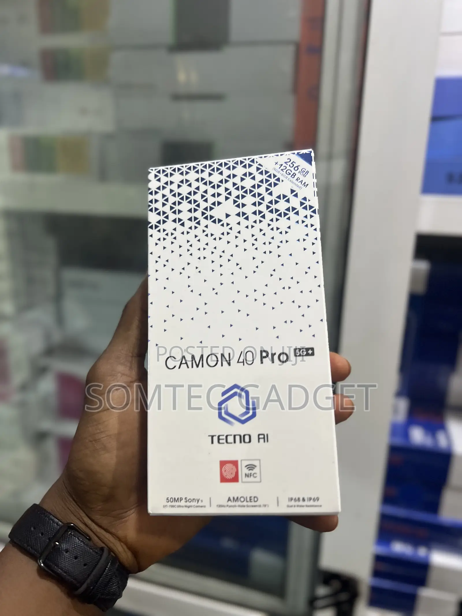 New Tecno Camon 40 Pro 5G 256 GB