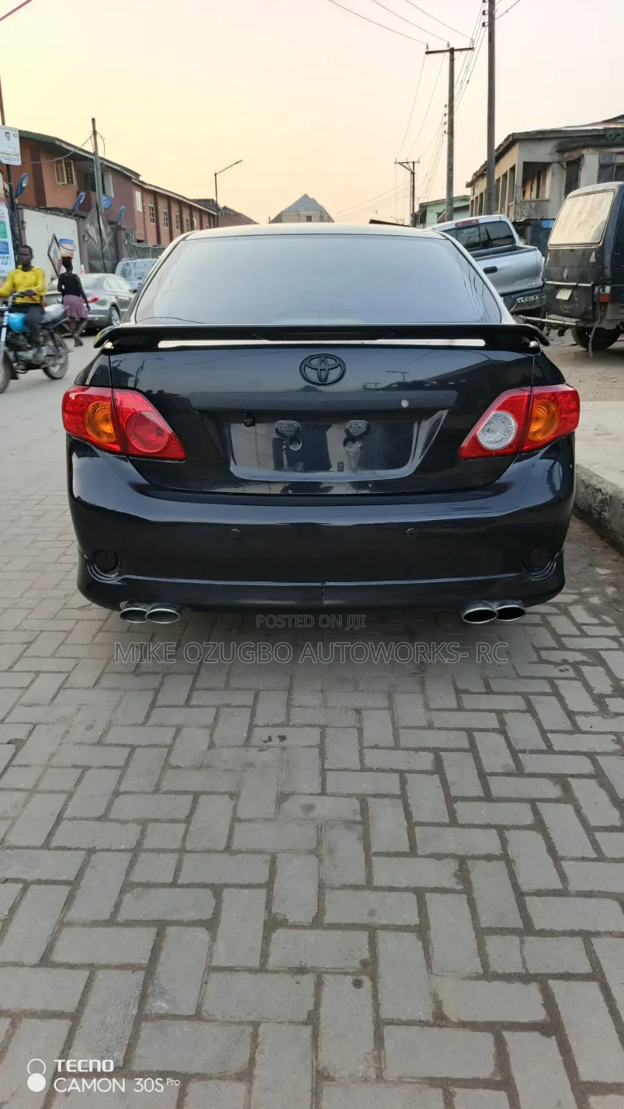 Toyota Corolla 2008 Black