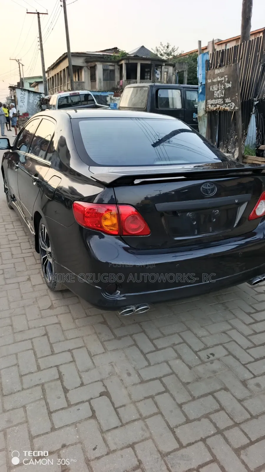 Toyota Corolla 2008 Black