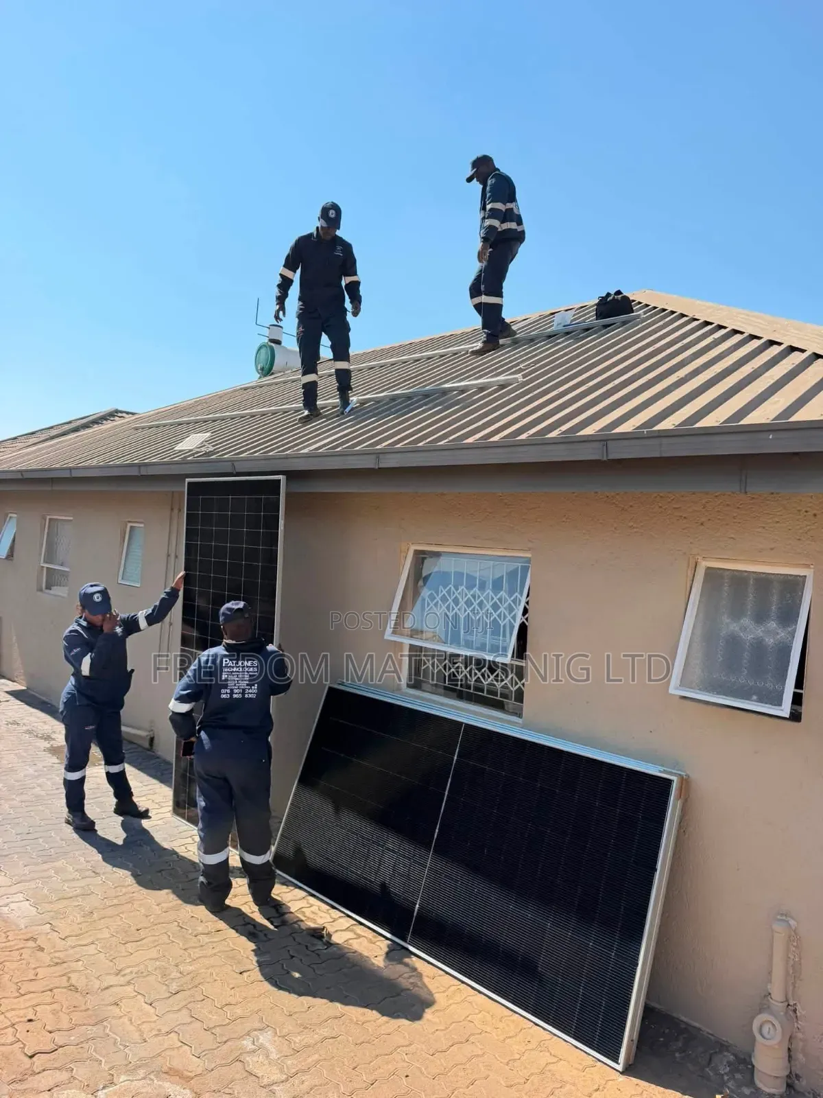 Solar Generator and Panel Installation