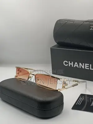 Chanel Rimless Rectangle Sunglasses – Luxury Eyewear for Women