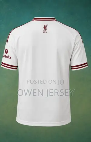 Liverpool Originals White Jersey – Classic Football Shirt | Unisex.