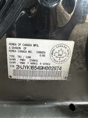 Honda Ridgeline RTL 2010 Black