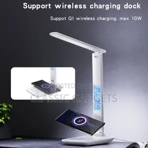 Yesido DS20 Multifunctional LED Desk Lamp With 10W Wireless Charger