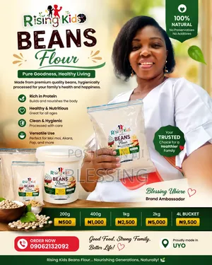Rising Kids Premium Stone-Free Beans Flour