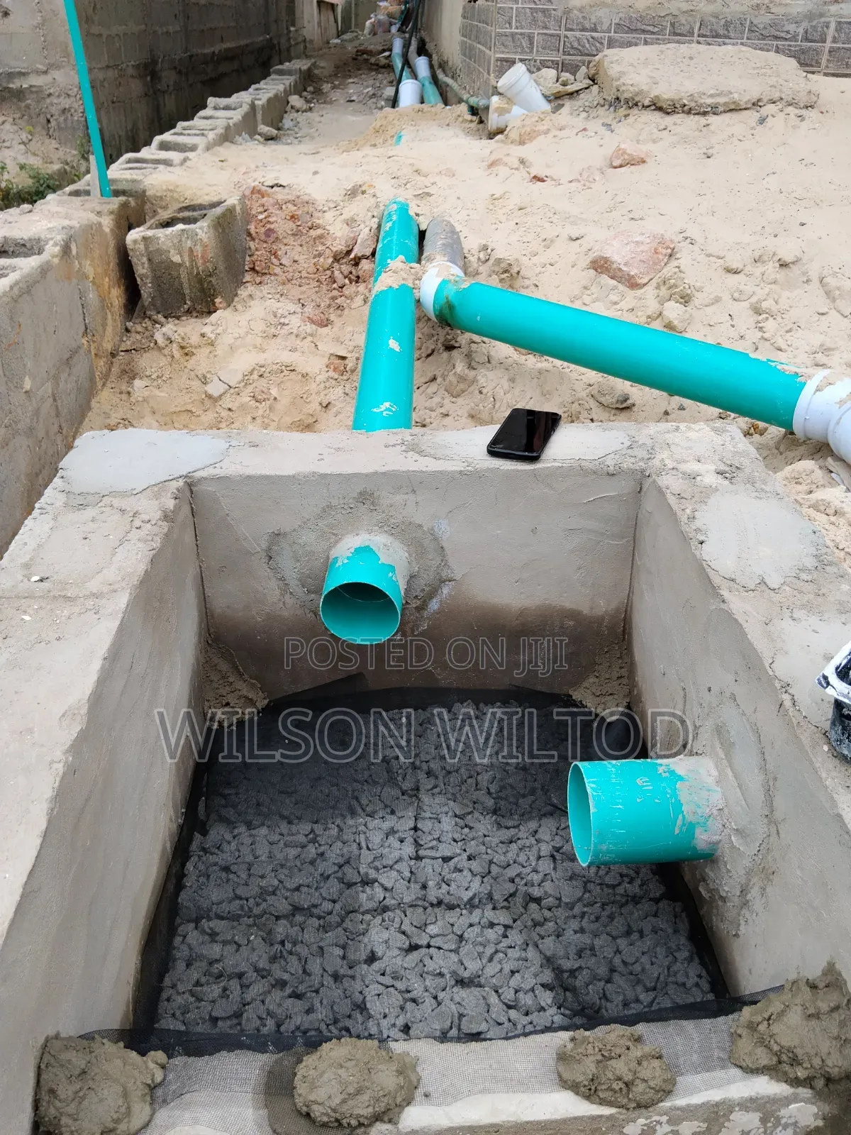 Excson Biofil Digester Sewage Construction
