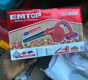 Emtop 20v Blower With 2 Batteries