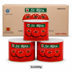 St Rita Double Concentrated Tomato Paste 6x2200g