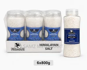 Pegasus Himalayan White Salt Coarse 6x800g