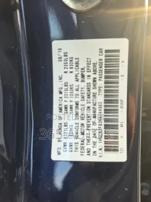 Honda Accord EX-L 4dr Sedan FWD (2.4L 4cyl 2A) 2017 Blue
