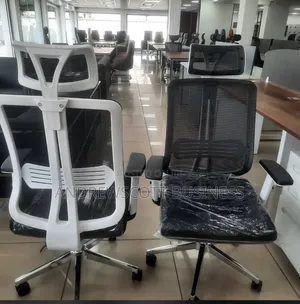 Brand New White Back Reclining Mesh Office Chair