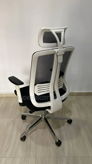 Brand New White Back Reclining Mesh Office Chair