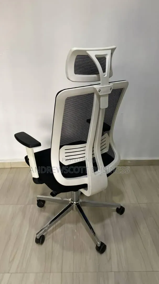 Brand New White Back Reclining Mesh Office Chair