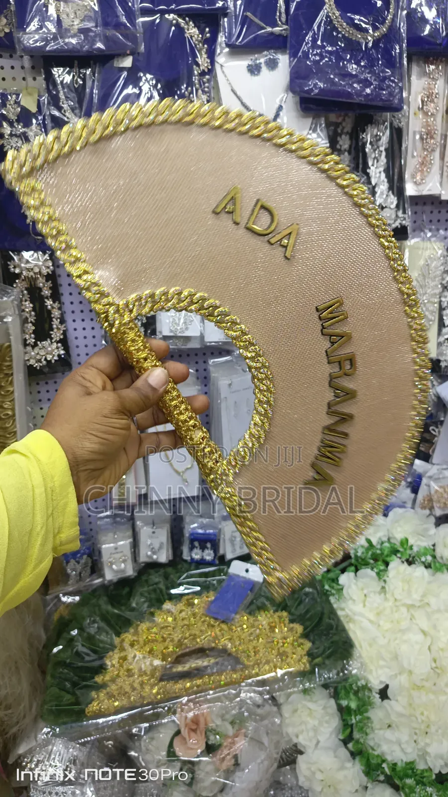 Bride's Hand Fan
