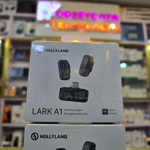 Hollyland Lark A1 Wireless Lavalier Microphone Mini Duo