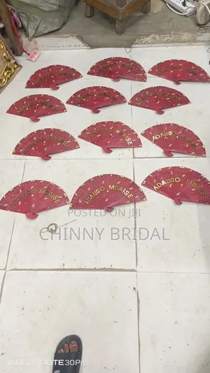 Wooden Coloured Hand Fan
