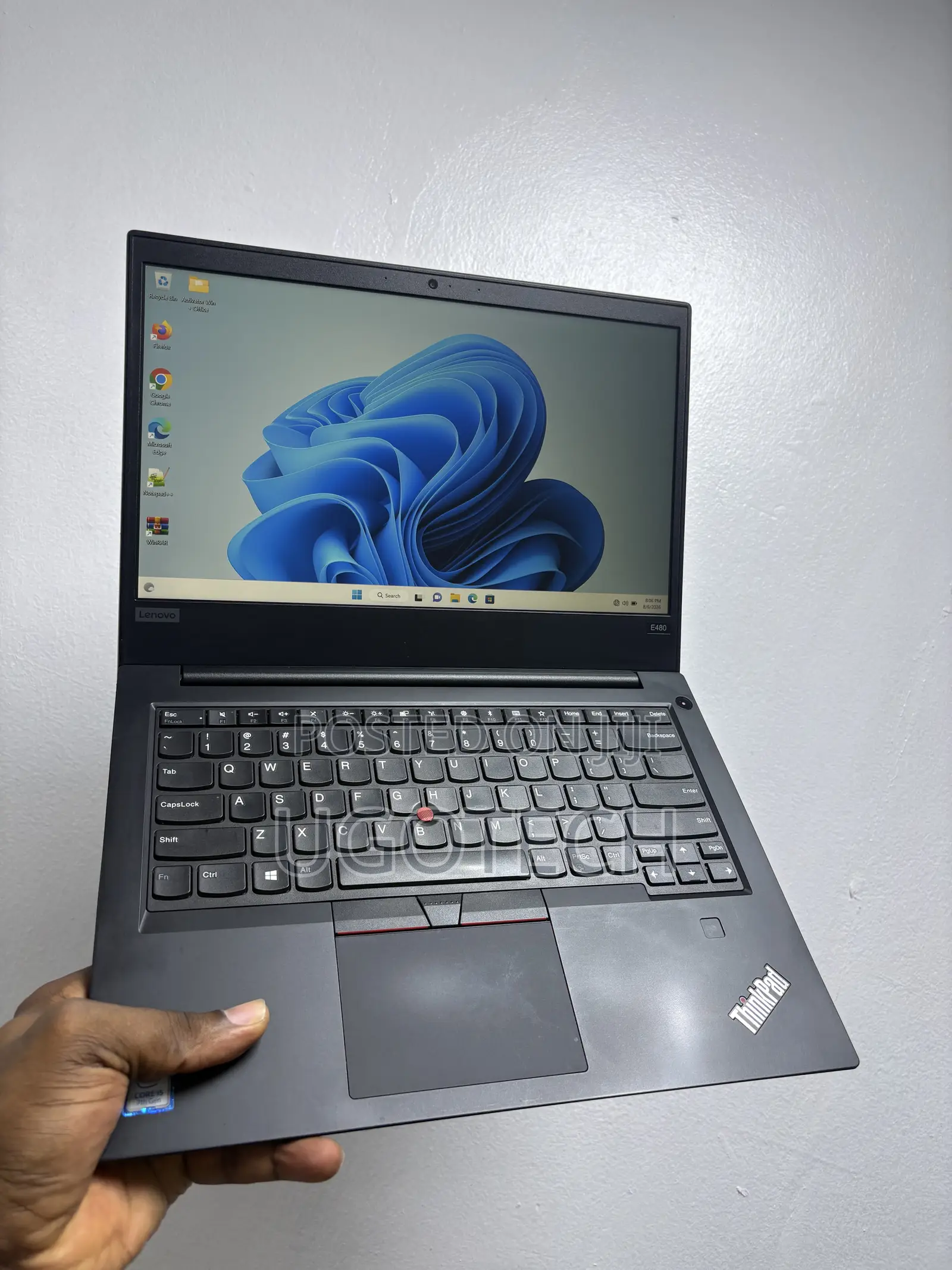 Laptop Lenovo ThinkPad E480 8GB Intel Core i5 SSD 256GB