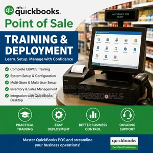 QuickBooks Desktop, Online QuickBooks Point of Sale Training Setup