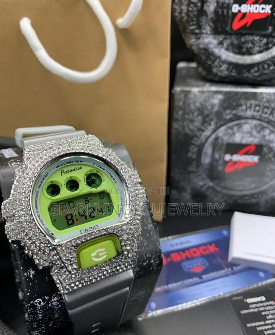 Zicronia Ice Studded G-Shock