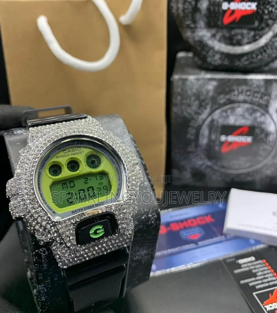 Zicronia Ice Studded G-Shock