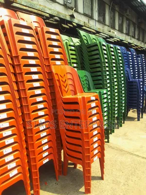 Modern and Durable Plastic Chair.