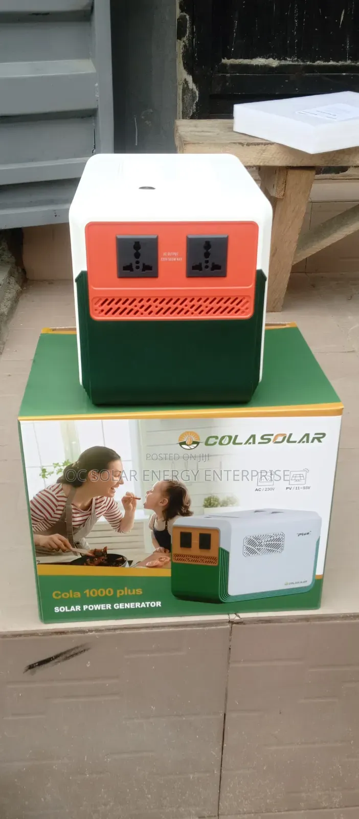 1kwh Cola Solar Plus Solar Power Generator