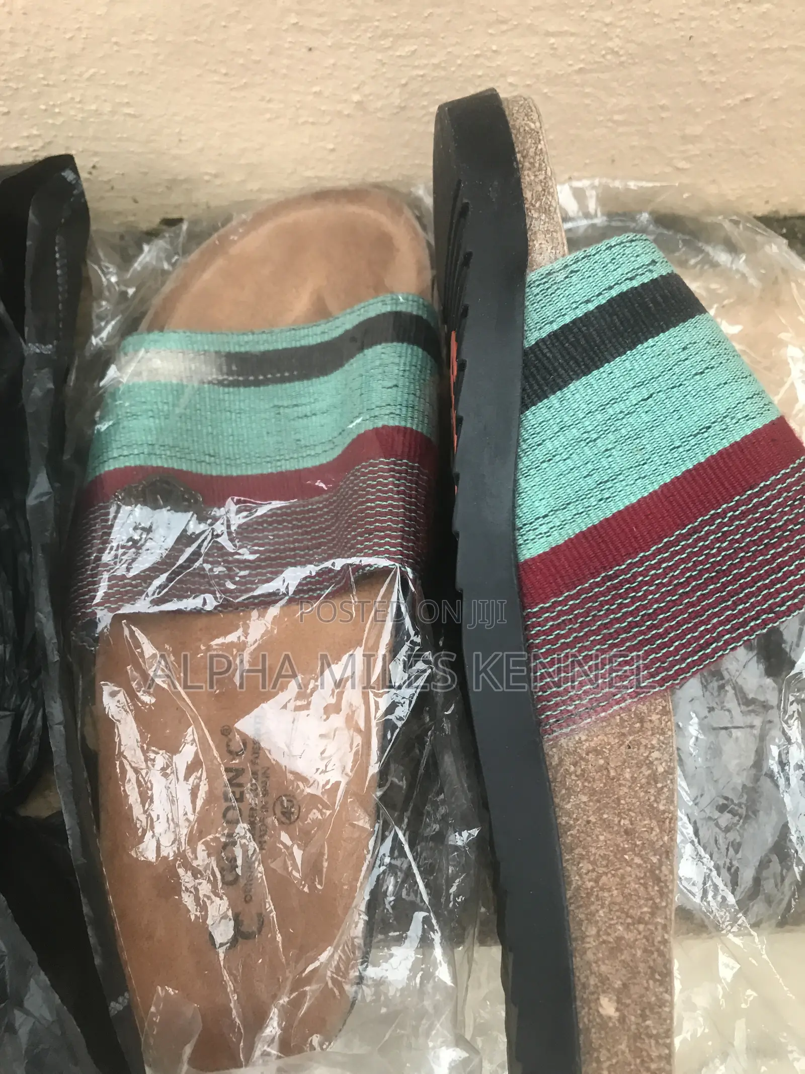 Leather Slides