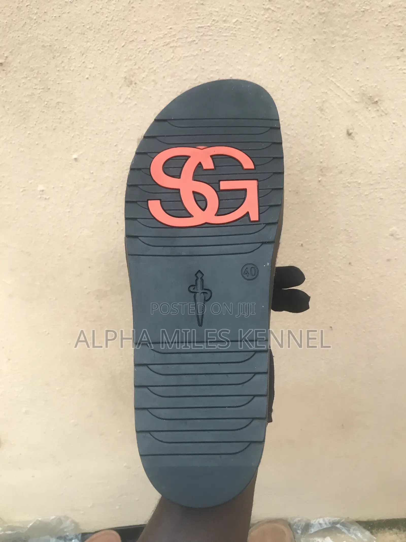 Leather Slides
