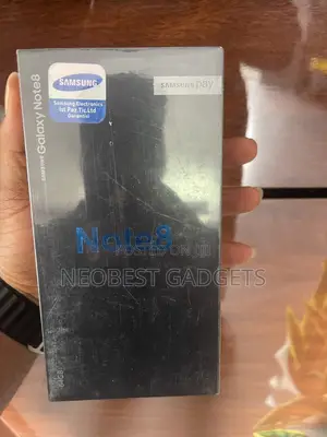 New Samsung Galaxy Note 8 256 GB Black