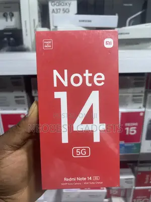 New Xiaomi Redmi Note 14 5G 256 GB White