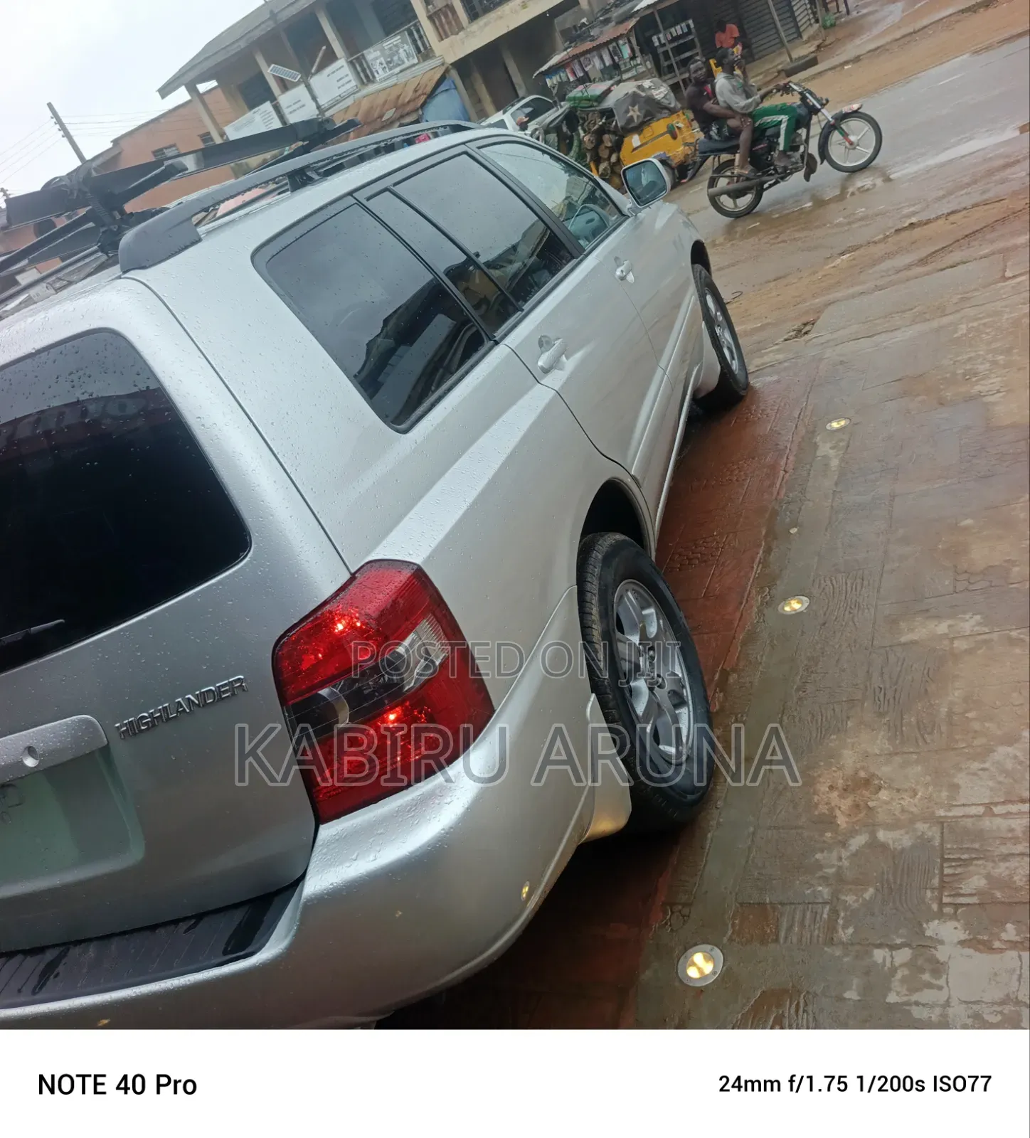 Toyota Highlander 2005 Silver