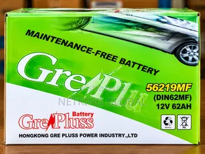 62 Ah Gree Pluss Battery