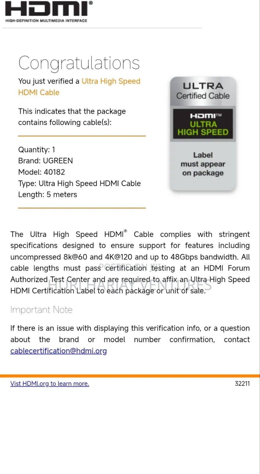 Ugreen Hdmi - Hdmi V2.1