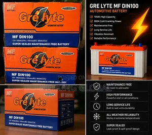 100 AH Gre Lyte Battery